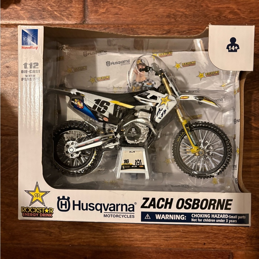 Zach Osborne Rockstar Motorcycle Toy